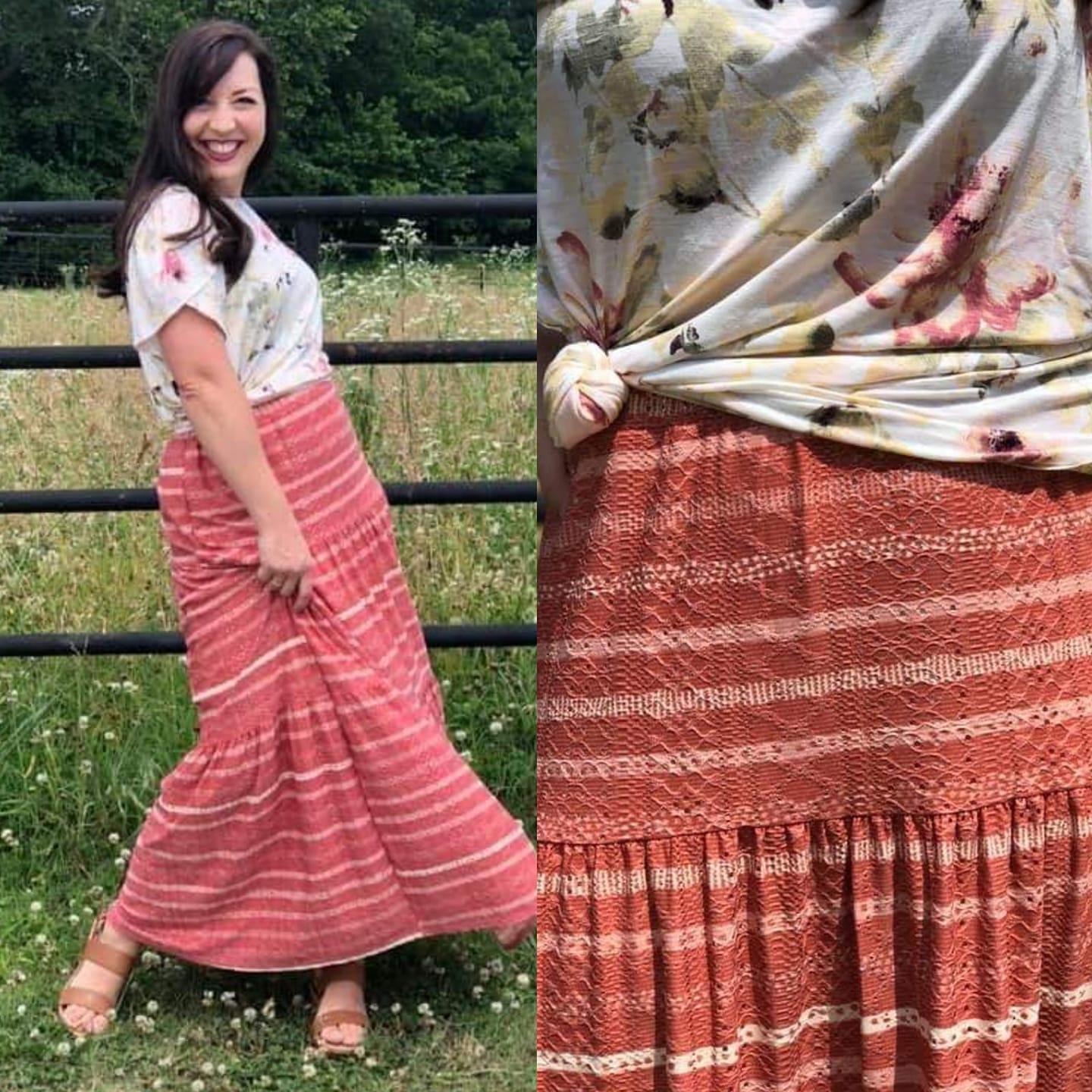 POPPY SKIRT TERRACOTTA