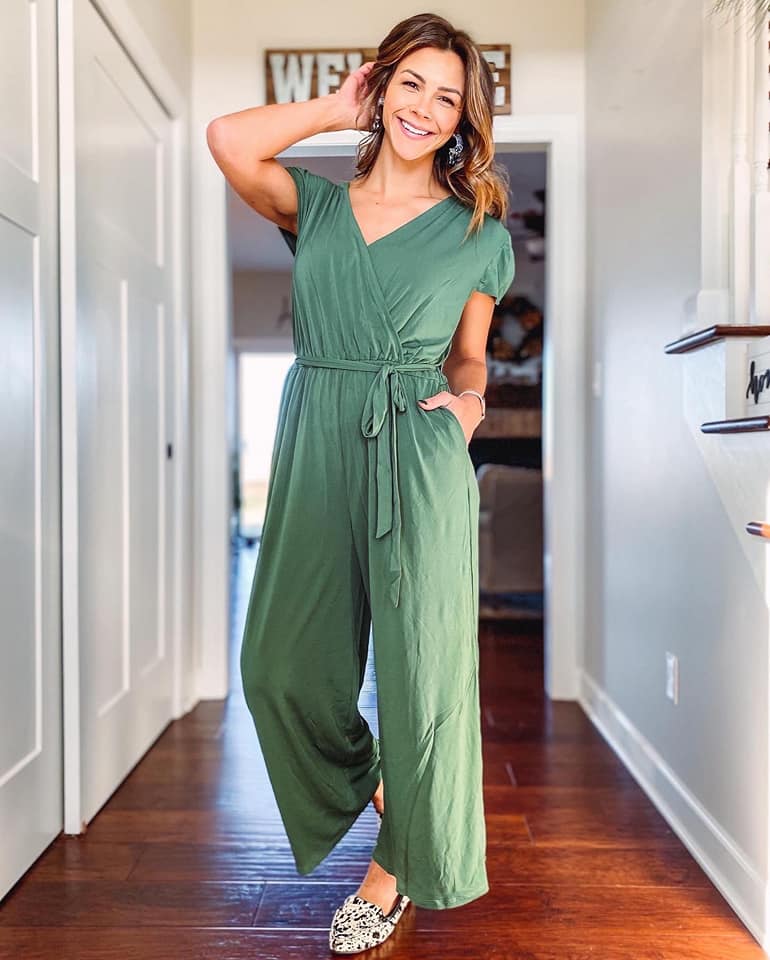 KAREN JUMPSUIT - SAGE