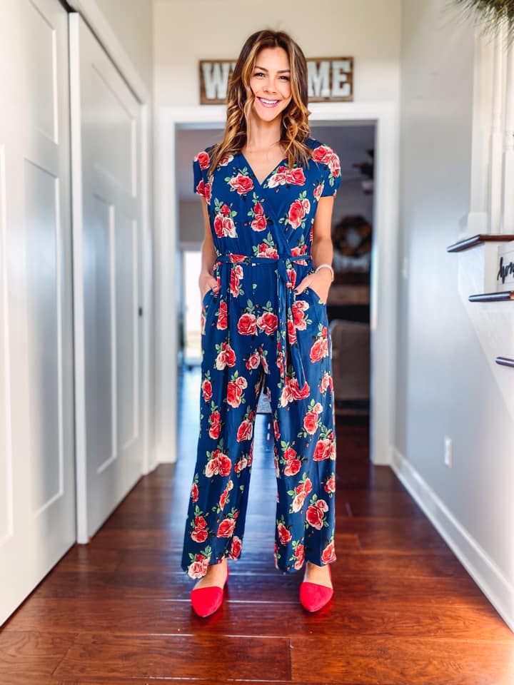 KAREN JUMPSUIT - FLORAL