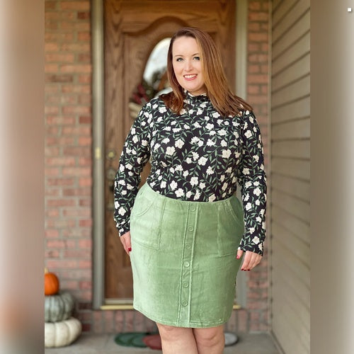 Addie Corduroy Skirt