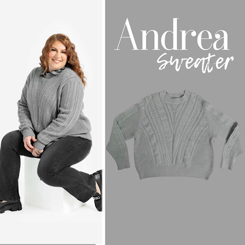 ANDREA SWEATER KNIT TOP