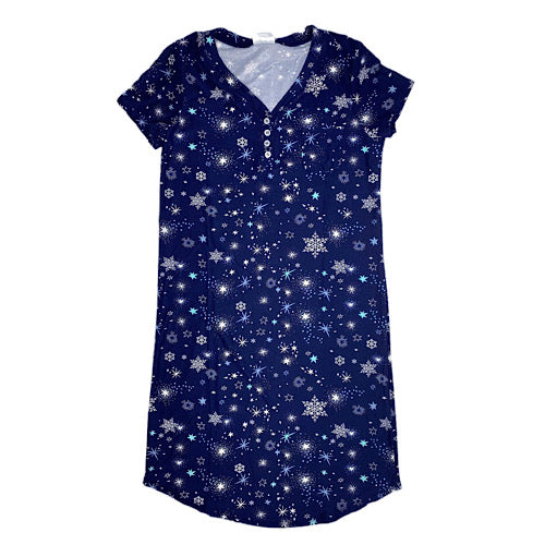 KYMBRIE NIGHTGOWN DRESS SNOWFLAKE